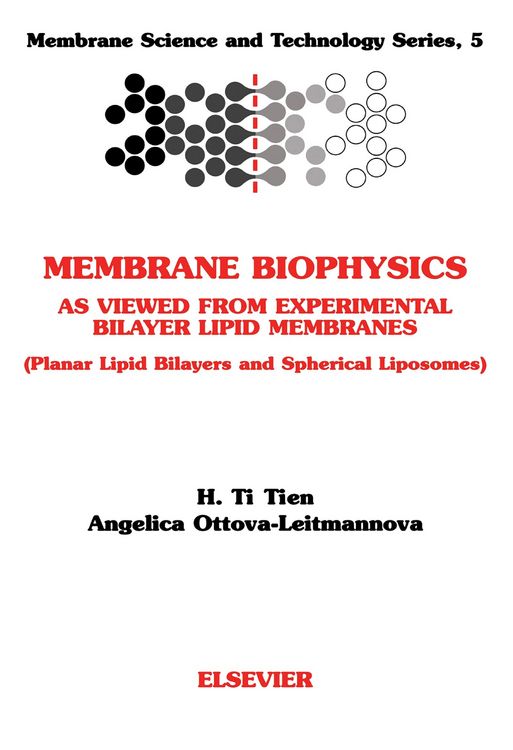 Produktbild: Membrane Biophysics: As Viewed from Experimental Bilayer Lipid Membranes