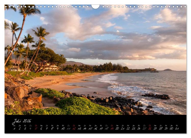 Produktbild: Maui Hawaii - Insel der T&auml;ler (Wandkalender 2026 DIN A3 quer), CALVENDO Monatskalender