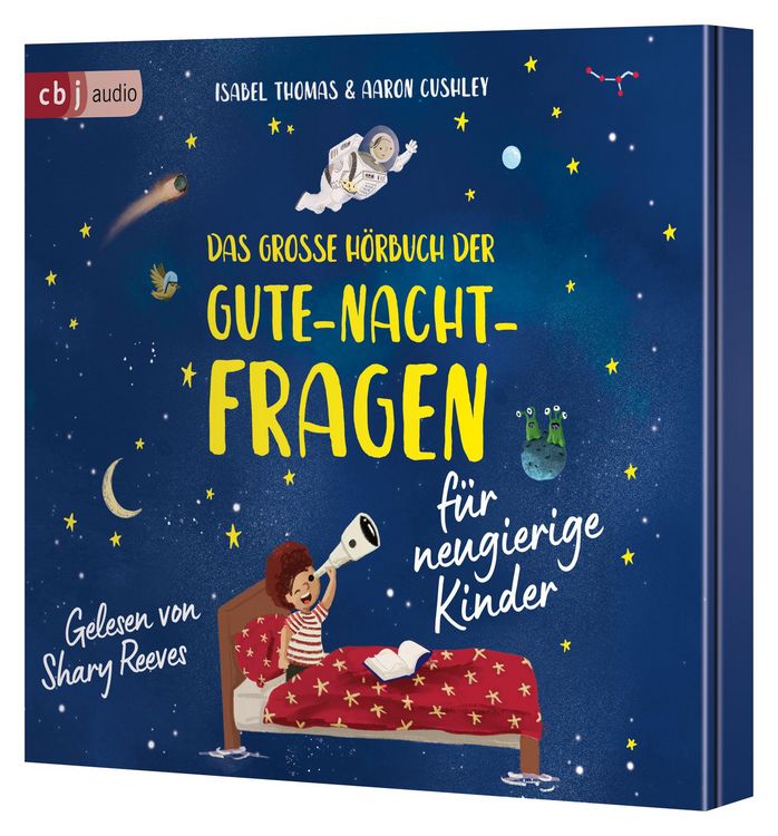 Produktbild: Das gro&szlig;e H&ouml;rbuch der Gute-Nacht-Fragen f&uuml;r neugierige Kinder
