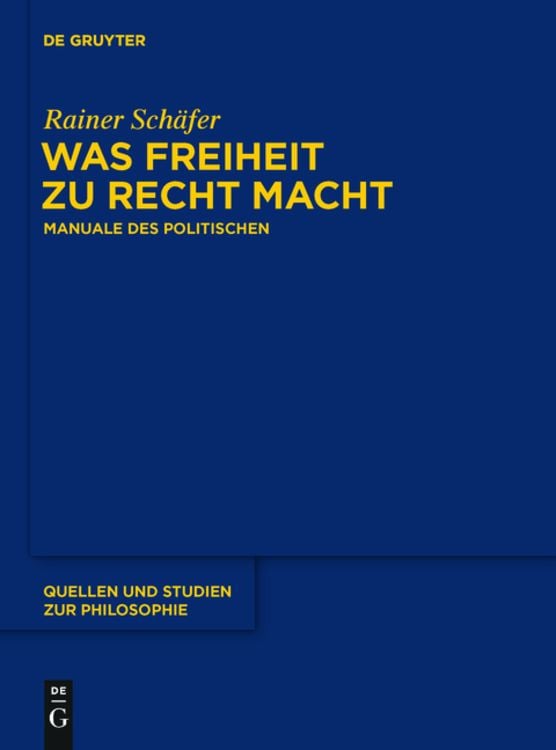 Produktbild: Was Freiheit zu Recht macht