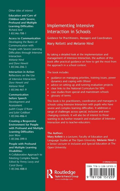 Produktbild: Implementing Intensive Interaction in Schools