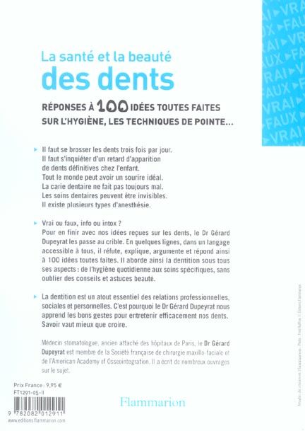 Produktbild: La sant&eacute; et la beaut&eacute; des dents