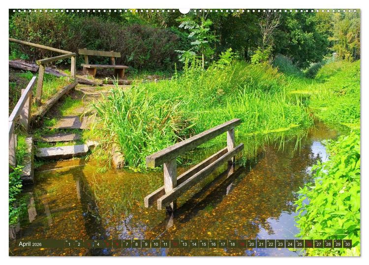 Produktbild: Bad Bodenteich - Kurort in der L&uuml;neburger Heide (Wandkalender 2026 DIN A2 quer), CALVENDO Monatskalender