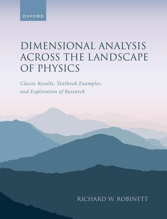 Produktbild: Dimensional Analysis Across the Landscape of Physics
