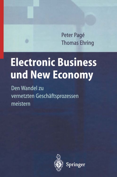 Produktbild: Electronic Business und New Economy