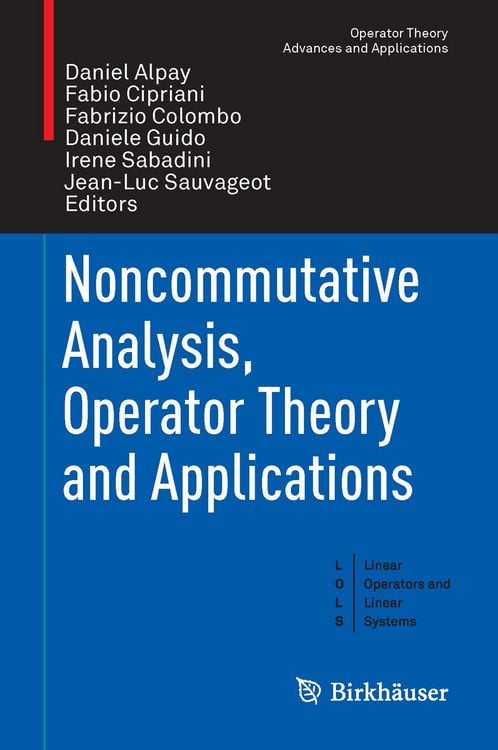 Produktbild: Noncommutative Analysis, Operator Theory and Applications