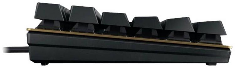 Produktbild: CHERRY KC 200 MX Kabelgebunden Tastatur Deutsch, QWERTZ Schwarz, Bronze