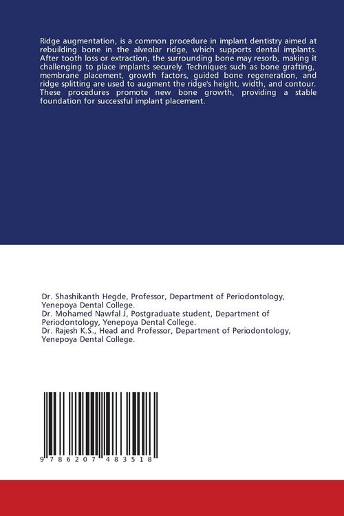 Produktbild: Ridge Enhancement in Implant Therapy