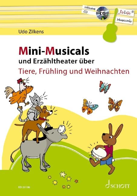 Produktbild: Zilkens, U: Mini-Musicals und Erz&auml;hltheater &uuml;ber Tiere, Fr&uuml;h