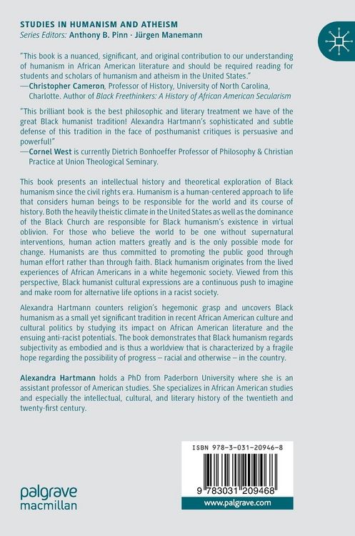 Produktbild: The Black Humanist Tradition in Anti-Racist Literature