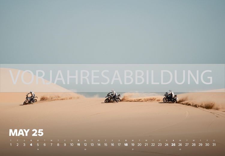 Produktbild: BMW Motorrad Wandkalender 2026
