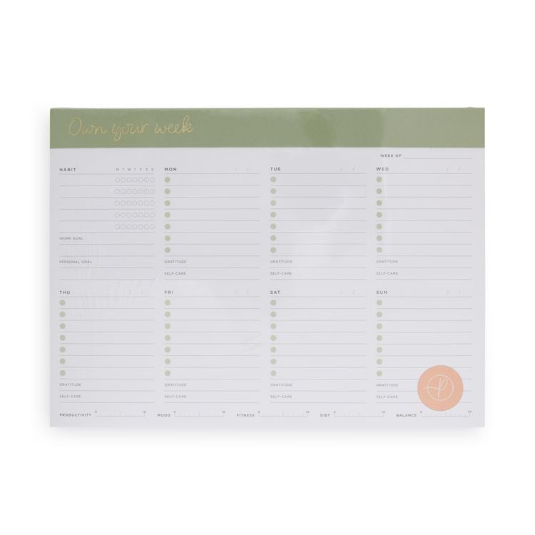 Produktbild: Planer Own your week, Matcha