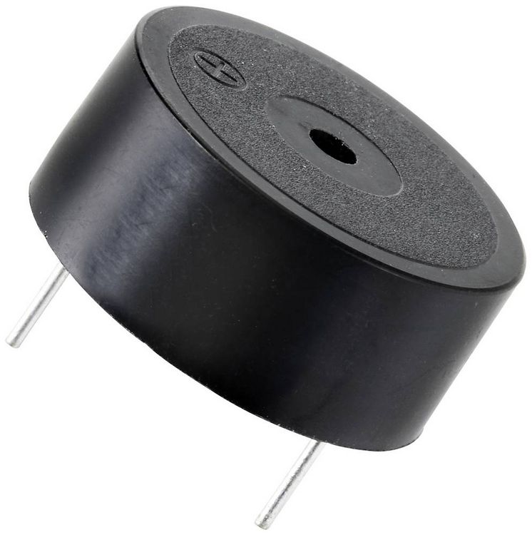Produktbild: TRU COMPONENTS TC-10475824 Piezo-Signalgeber Ger&auml;usch-Entwicklung: 80 dB Spannung: 12 V/DC Dauerton 1 St.