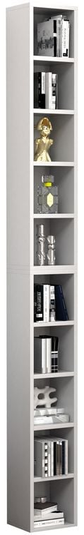 Produktbild: Holz CD DVD Stand Aufbewahrung Deko Regal Megosa S