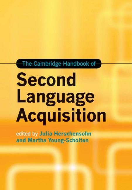 Produktbild: The Cambridge Handbook of Second Language Acquisition
