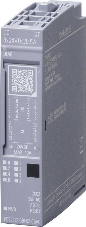 Produktbild: Siemens 6ES7132-6BF01-0BA0 6ES71326BF010BA0 SPS-Ausgangs-Modul