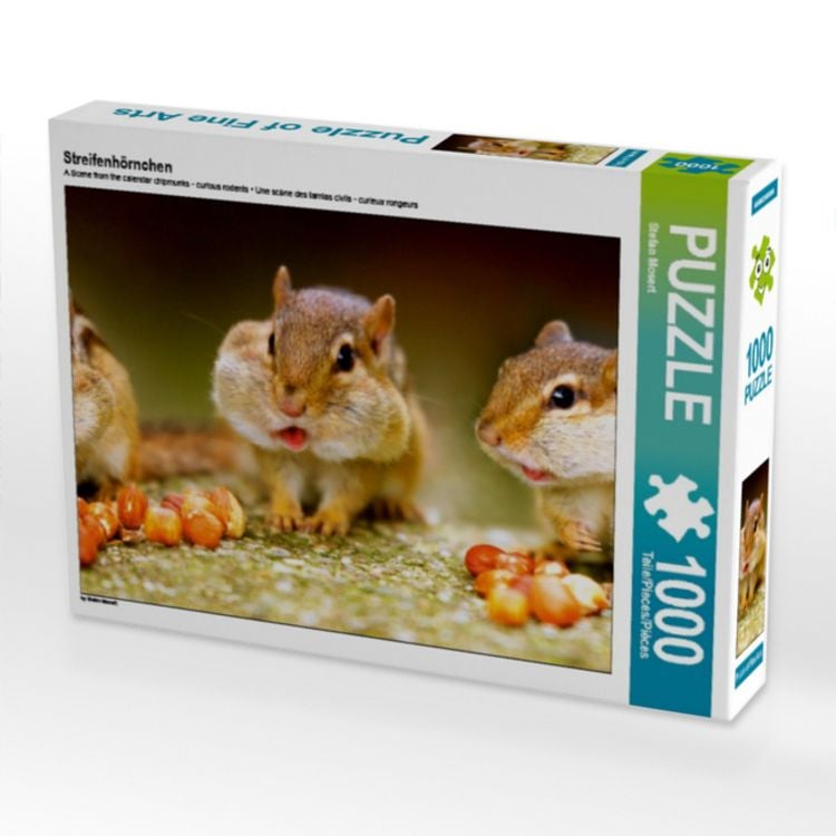 Produktbild: Streifenh&ouml;rnchen (Puzzle)
