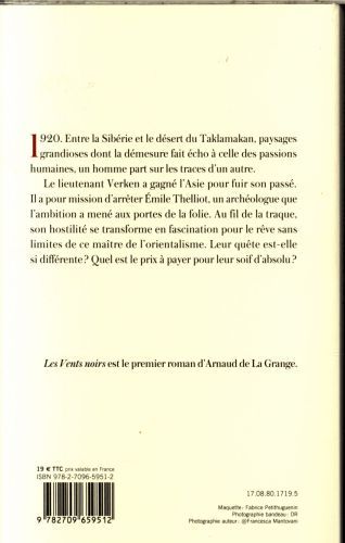 Produktbild: Les vents noirs