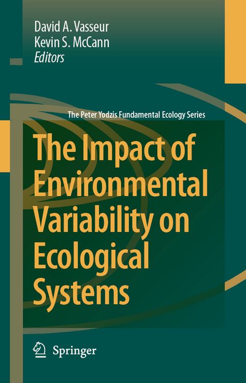 Produktbild: The Impact of Environmental Variability on Ecological Systems