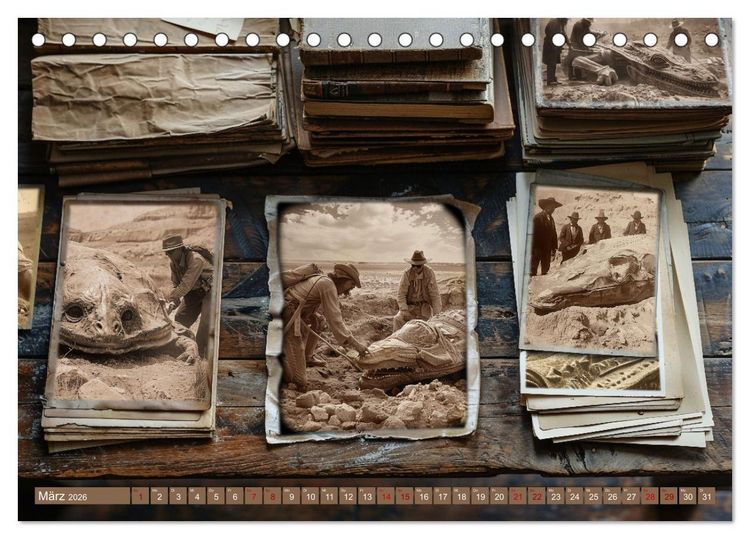 Produktbild: Verloren geglaubte Arch&auml;ologie (Tischkalender 2026 DIN A5 quer), CALVENDO Monatskalender