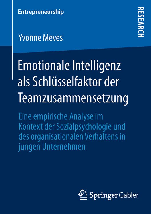 Produktbild: Emotionale Intelligenz als Schl&uuml;sselfaktor der Teamzusammensetzung