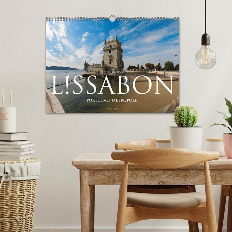 Produktbild: Lissabon &ndash; Portugals Metropole (Wandkalender 2027 DIN A3 quer), CALVENDO Monatskalender