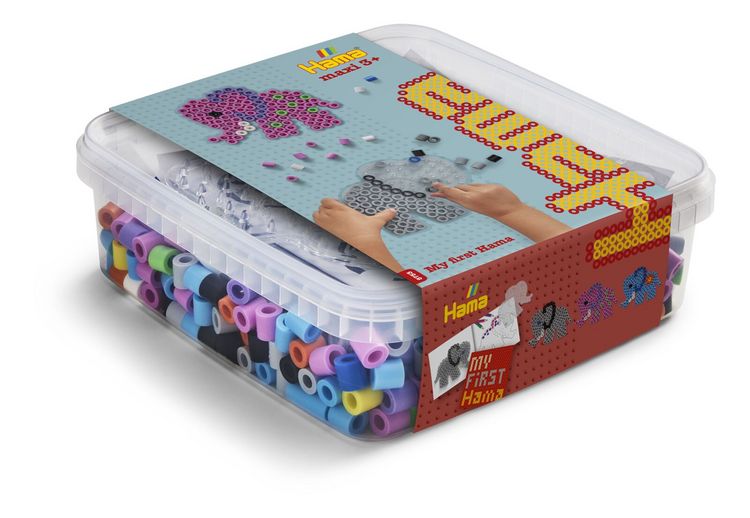 Produktbild: Hama&reg;Maxi Perlenbox Elefant.