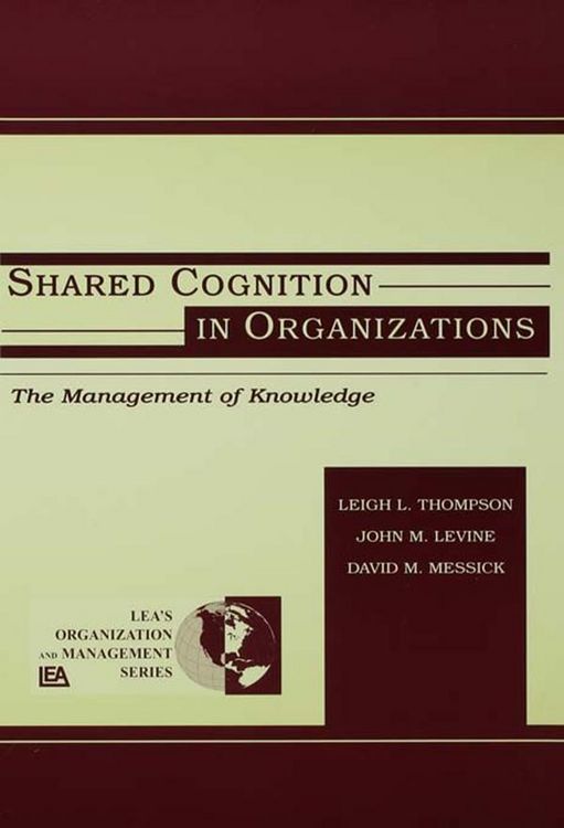 Produktbild: Shared Cognition in Organizations