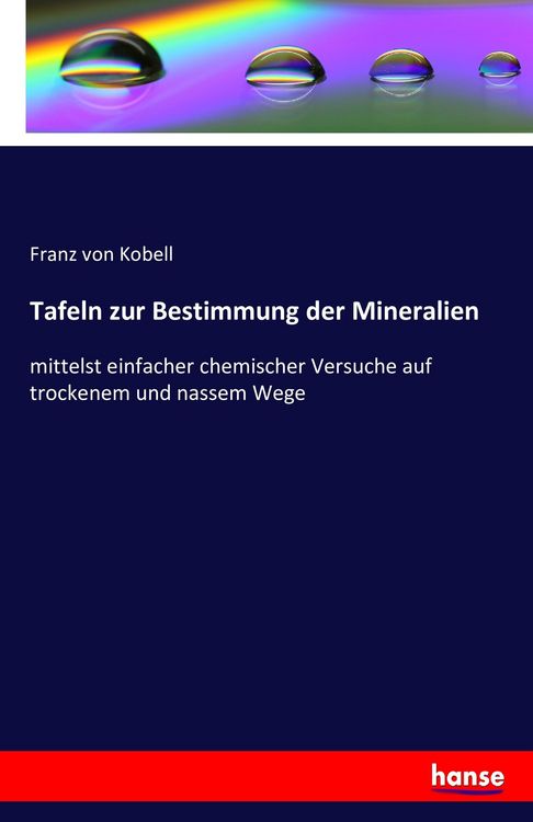 Produktbild: Tafeln zur Bestimmung der Mineralien