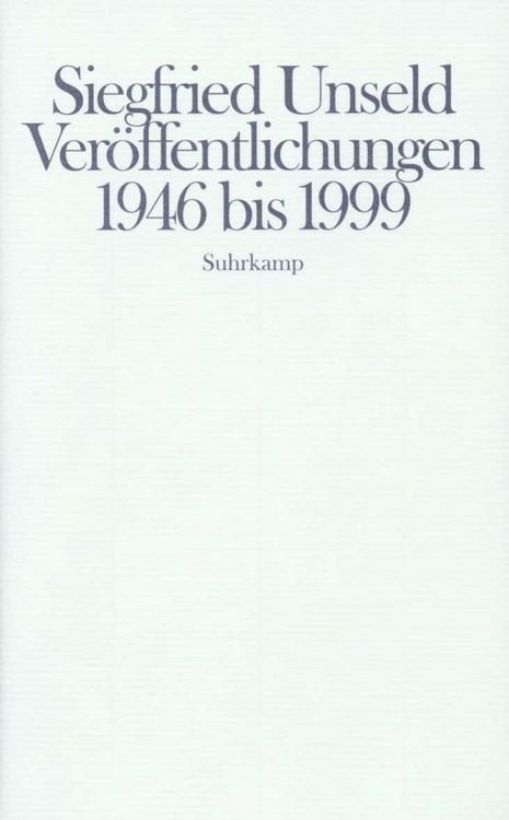Produktbild: Ver&ouml;ffentlichungen 1946&ndash;1999