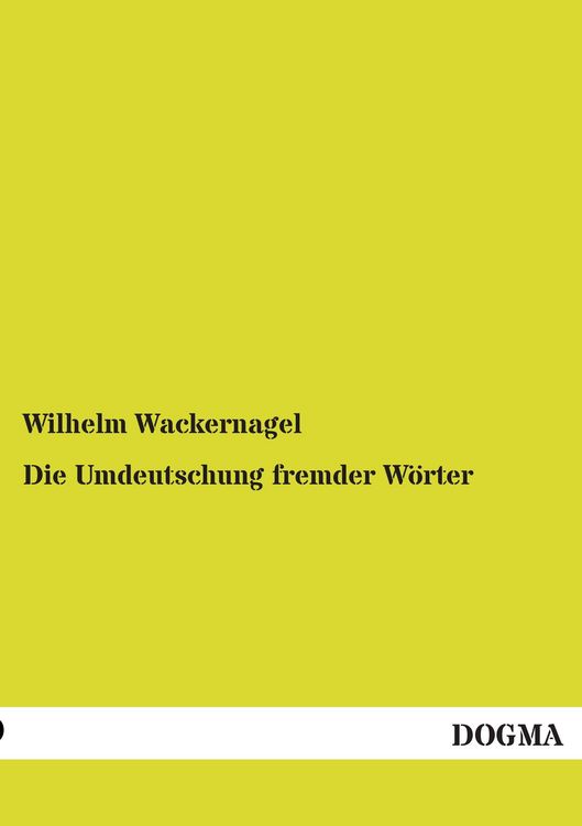 Produktbild: Die Umdeutschung fremder W&ouml;rter