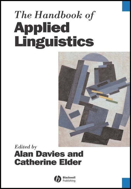 Produktbild: The Handbook of Applied Linguistics