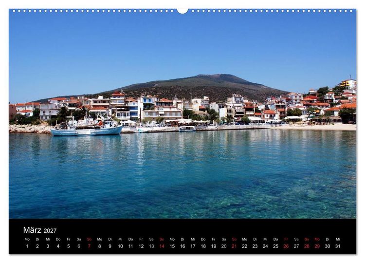 Produktbild: Griechenland - Insel Thassos (hochwertiger Premium Wandkalender 2027 DIN A2 quer), Kunstdruck in Hochglanz