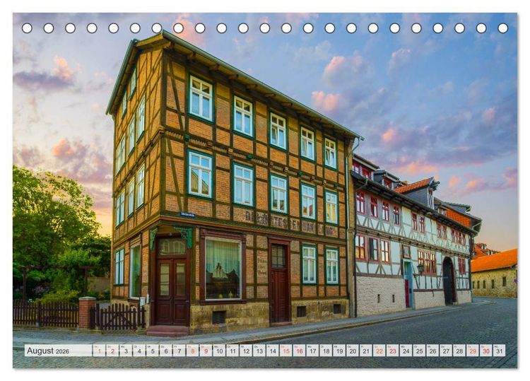 Produktbild: Osterwieck Impressionen (Tischkalender 2026 DIN A5 quer), CALVENDO Monatskalender
