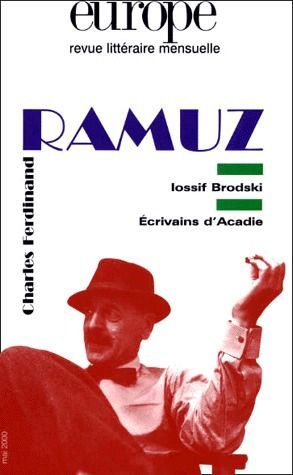 Produktbild: Revue Europe no 853 mai 2000 : Ramuz