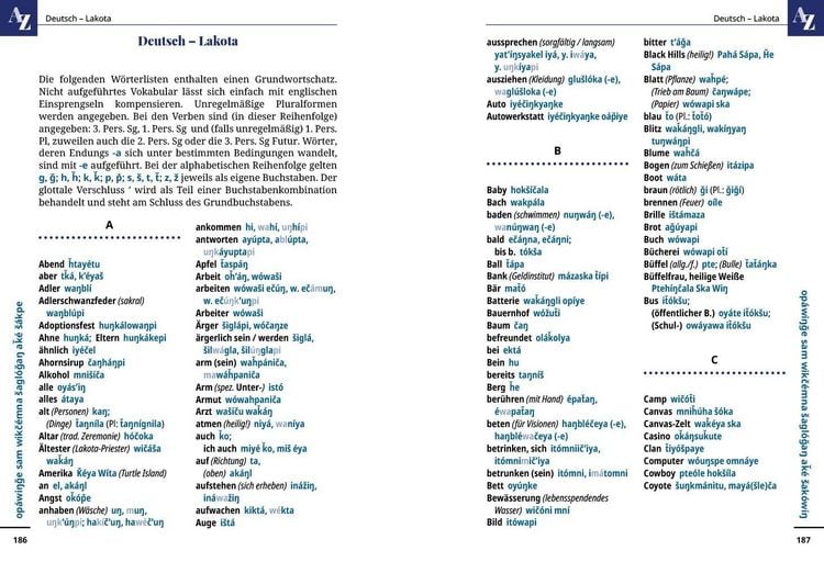 Produktbild: Reise Know-How Sprachf&uuml;hrer Lakota / Sioux - Wort f&uuml;r Wort