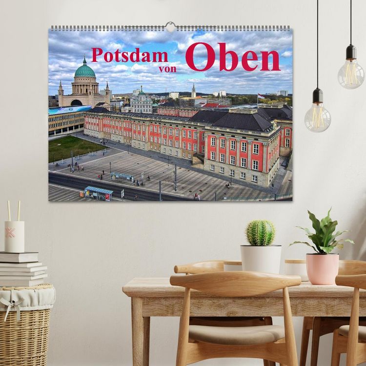 Produktbild: Potsdam von Oben (Wandkalender 2026 DIN A2 quer), CALVENDO Monatskalender