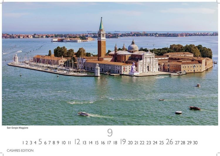 Produktbild: Venedig Kalender 2027 &ndash; Wandkalender | Fotokalender Italien 24x35 &ndash; mit malerischen Fotos von Venedig , Italien