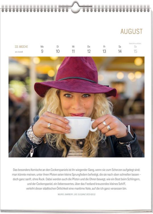 Produktbild: Literarischer Caf&eacute; Kalender 2027