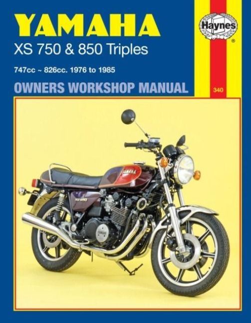 Produktbild: Yamaha XS750 & 850 Triples (76 - 85) Haynes Repair Manual