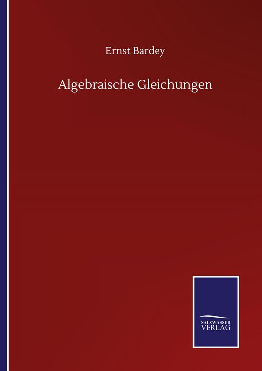 Produktbild: Algebraische Gleichungen