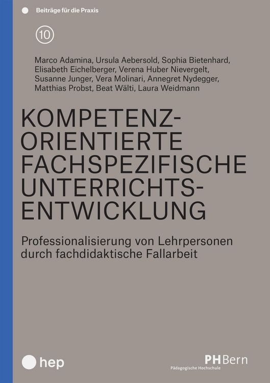 Produktbild: Kompetenzorientierte fachspezifische Unterrichtsentwicklung (E-Book)
