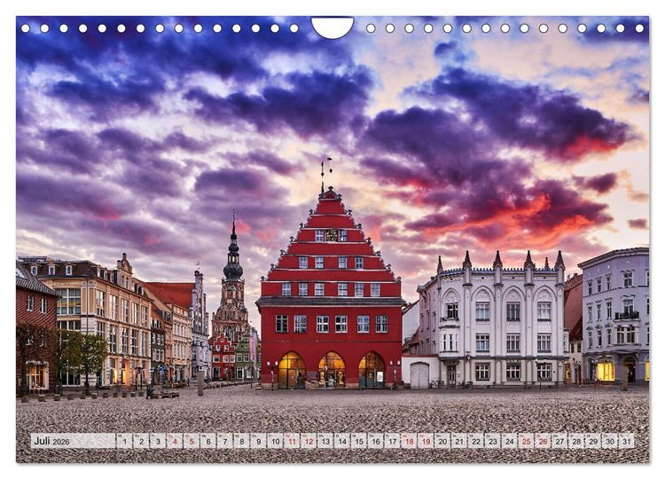 Produktbild: Vorpommern im Fokus (Wandkalender 2026 DIN A4 quer), CALVENDO Monatskalender
