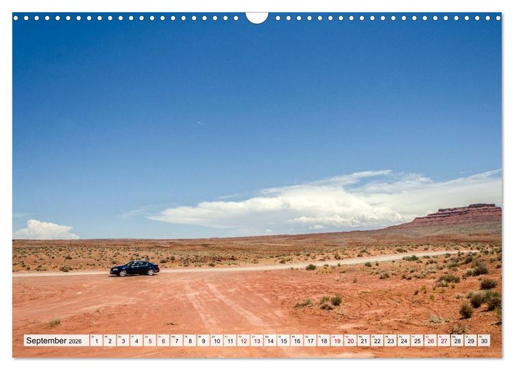 Produktbild: USA: Roadtrip durch die W&uuml;ste (Wandkalender 2026 DIN A3 quer), CALVENDO Monatskalender