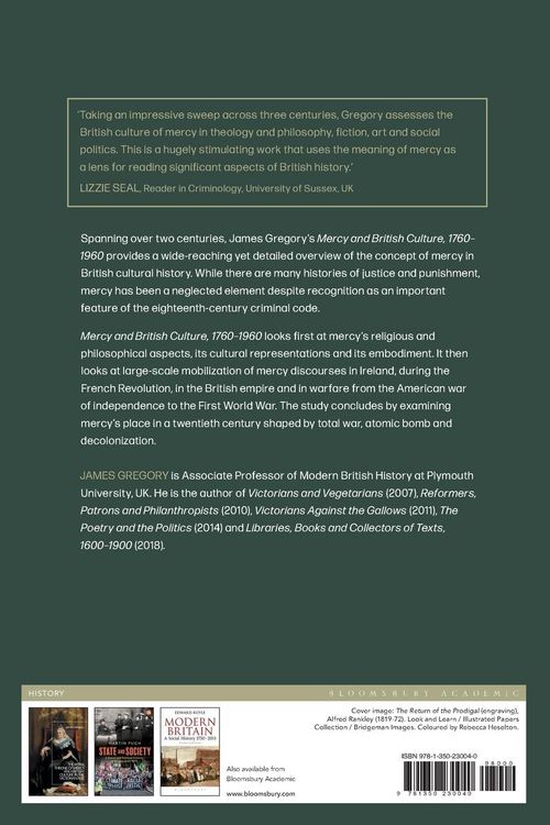 Produktbild: Mercy and British Culture, 1760-1960