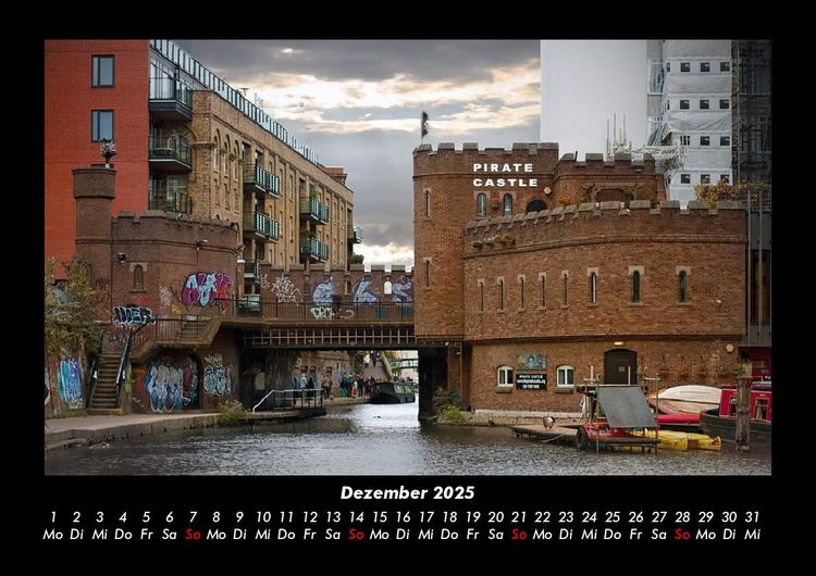 Produktbild: London 2025 Fotokalender DIN A3