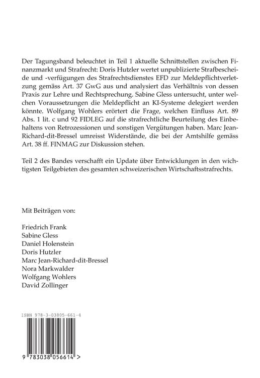 Produktbild: Finanzmarkt und Strafrecht