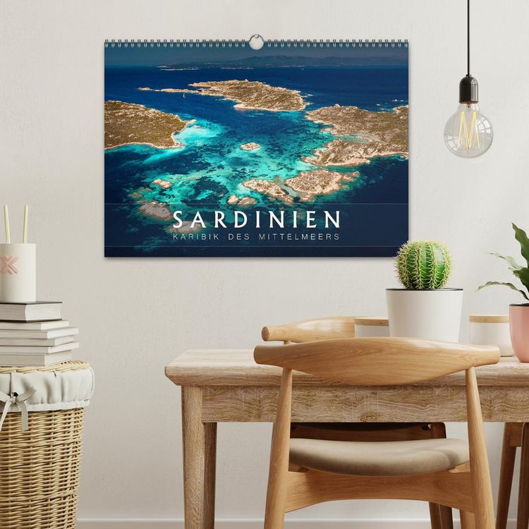 Produktbild: Sardinien - Karibik des Mittelmeers (Wandkalender 2026 DIN A3 quer), CALVENDO Monatskalender