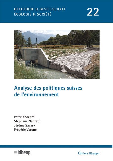 Produktbild: Analyse des politiques suisses de l'environnement