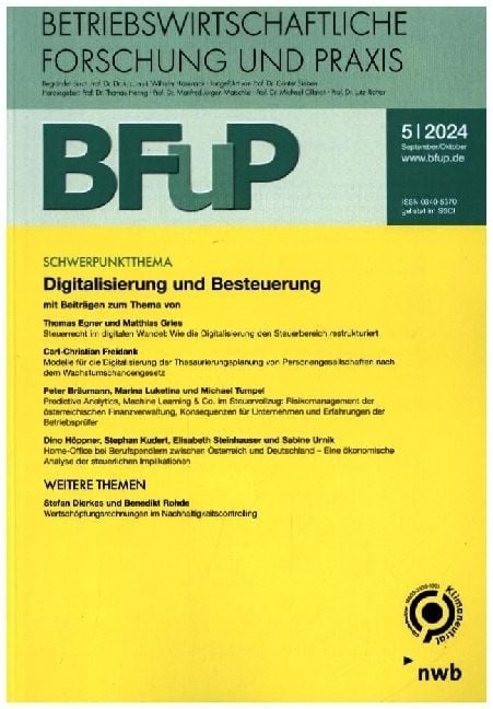 Produktbild: Digitalisierung und Besteuerung